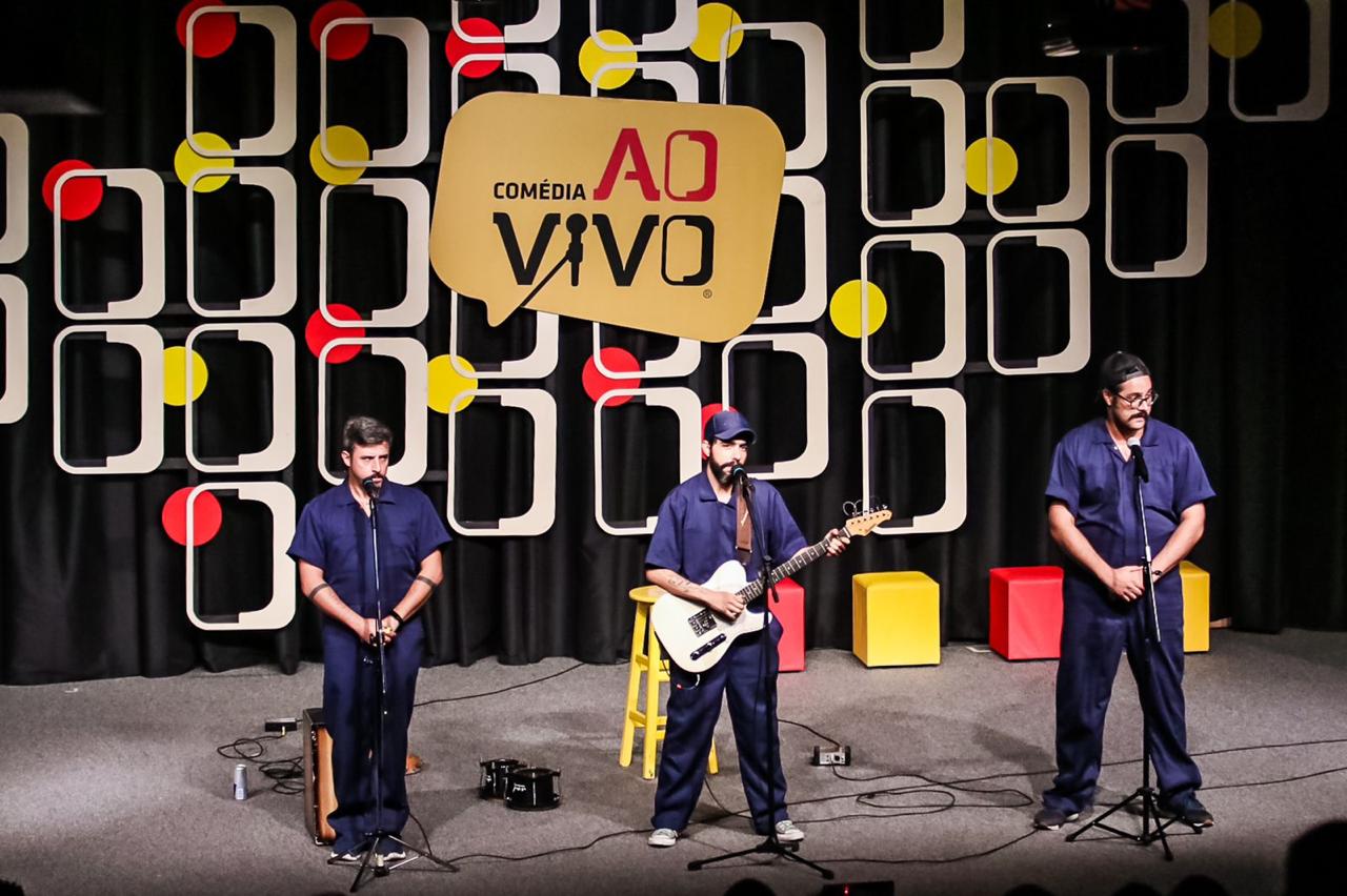 O trio ao vivo